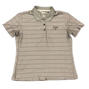 Texas A&M Adidas Golf Polo Short Sleeve - Woman's Medium